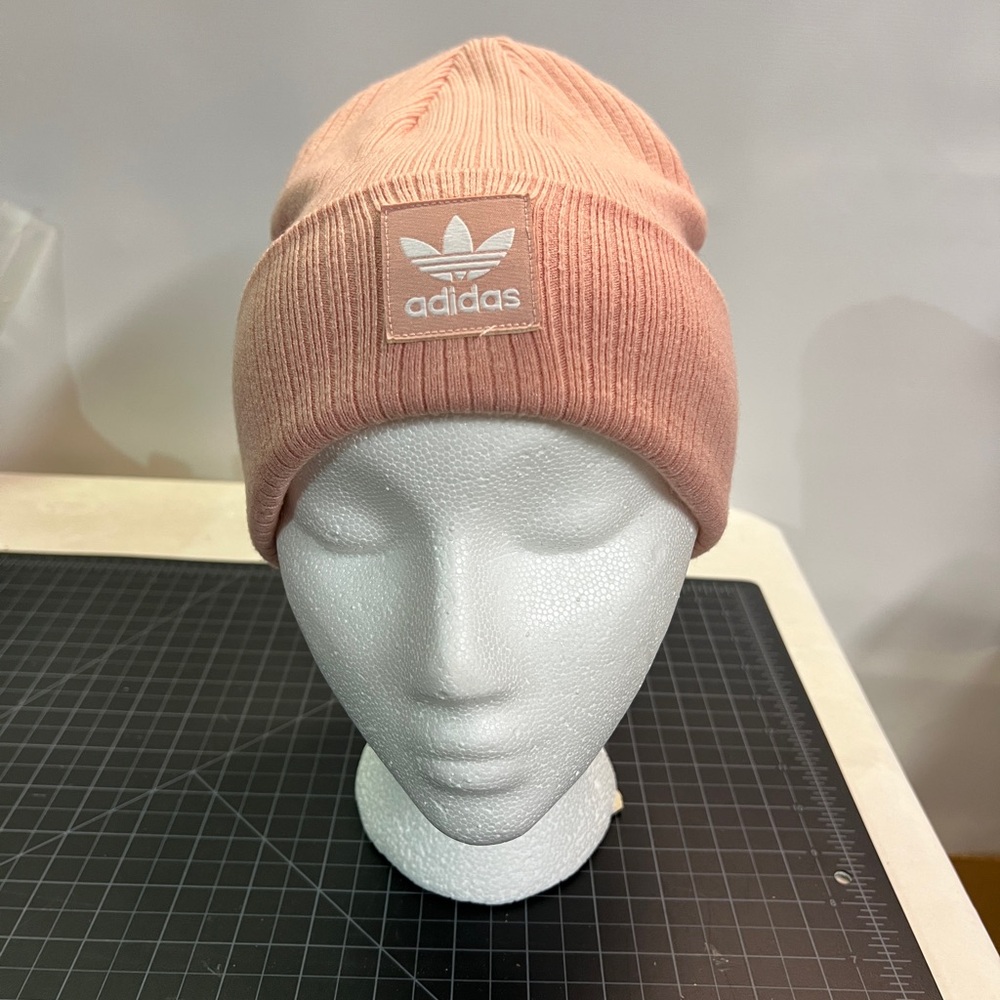 Adidas Pink Beanie Hat